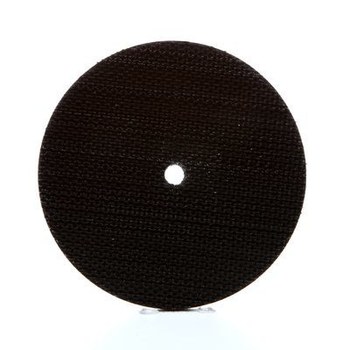 3M Disc Pad - Hook & Loop Attachment - 4 1/2 in Diameter - 14114