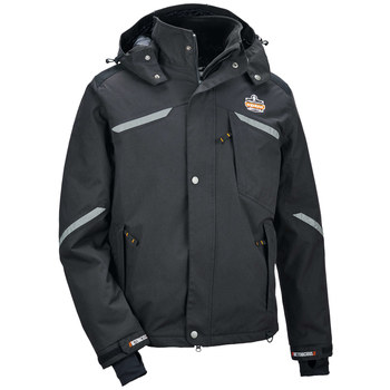 Ergodyne N-Ferno Cold Condition Jacket 6466 41112 - Size Small - Black