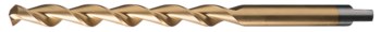 Picture of Cleveland 2565-TN 7/16 in 118° Right Hand Cut High-Speed Steel Parabolic Taper Length Drill C05204 (Main product image)