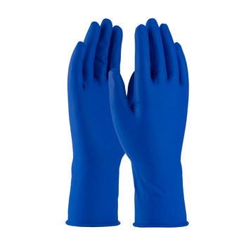 Picture of PIP Ambi-Dex 2550 Blue Small Latex Disposable Gloves (Main product image)