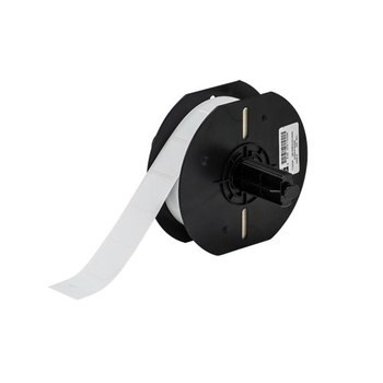 Picture of Brady Workhorse White Polyester Thermal Transfer B33-179-7425 Die-Cut Thermal Transfer Printer Label Roll (Main product image)