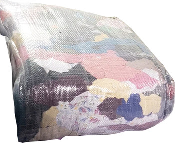 Picture of Spilfyter WR6010C-10CB Z-Rags Mixed Cotton 10 lb T-Shirt Rags (Main product image)