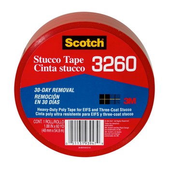 3M Scotch Colored Duct Tape, 1.88 x 20 yds., Red