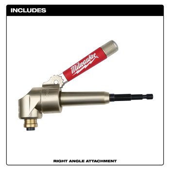 Milwaukee Right Angle Drill Attachment Kit 49-22-8510 - Metal - 18352