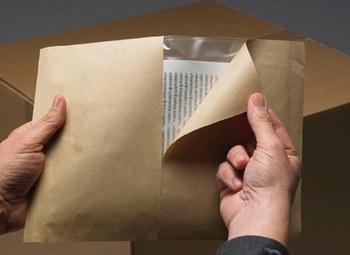 3M NPZ-XL Clear Polyethylene Label Protective Envelope - 10 in Width - 12 1/2 in Height - 051115-24817