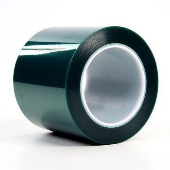 3M 8992 Green Polyester Masking Tape - 4 in Width x 72 yd Length