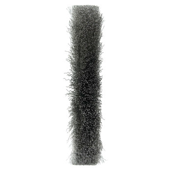Weiler 06530 Wheel Brush - 10 in Dia - Crimped Stainless Steel Bristle
