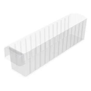 Picture of Akro-Mils 31148CRY Akrodrawer 20 lb Clear Polystyrene Shelf Storage Bin (Main product image)