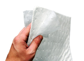Spilfyter White Polypropylene 42 gal Sorbent Roll - Bag - 32 in Width - 150 ft Length - 810042-42179