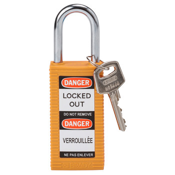 Picture of Brady - 123409 Keyed & Safety Padlock (Main product image)