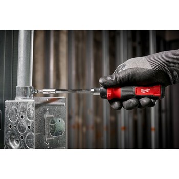 Milwaukee Hex 48-22-2903 14-in-1 Ratcheting Multi-Bit Screwdriver - 10 in - 63047