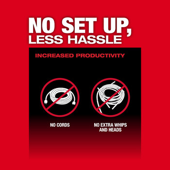 Milwaukee M18 FUEL Concrete Pencil Vibrator 2910-20 - 8.8 lb