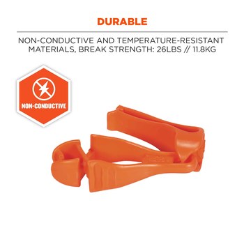 Ergodyne Squids 3405 Clip 19128, POM, Orange