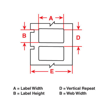 Picture of Brady Green Polyester Thermal Transfer THTEP-175-593-.5GN Die-Cut Thermal Transfer Printer Label Roll (Main product image)