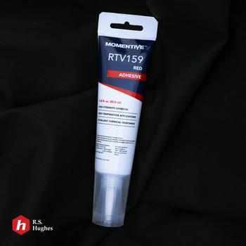 Momentive RTV159 Silicone Adhesive Sealant - Red Paste, 2.8 fl oz Tube