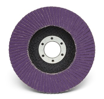 3M 769F Type 27 Flap Disc 05924 - Ceramic Precision-Shaped Grain - 4 1/2 in - 120+ - Fine
