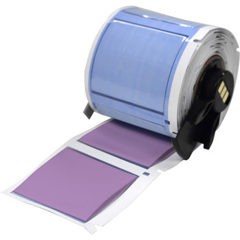 Picture of Brady Purple Polyolefin Thermal Transfer PSPT-1000-175-VT Die-Cut Thermal Transfer Printer Sleeve (Main product image)