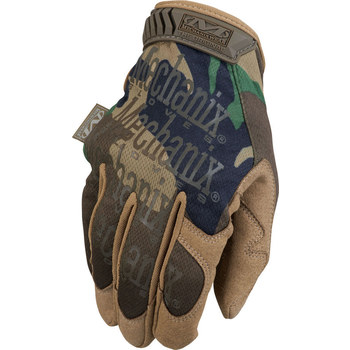 Mechanix Wear The Original Woodland Camouflage Small Leather Work Gloves - MG-77-008