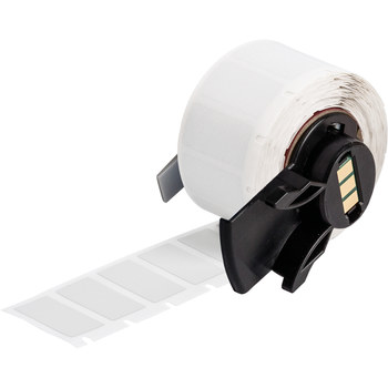 Picture of Brady Silver Polyester Thermal Transfer PTL-20-486 Die-Cut Thermal Transfer Printer Label Roll (Main product image)