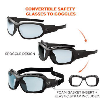 Ergodyne Skullerz Safety Glasses LOKI 56083 - Size Universal