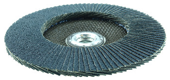Weiler Tiger Type 29 Flap Disc 50661 - Zirconium - 6 in - 80 - Medium