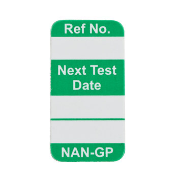 Picture of Brady Nanotag Green Vinyl NAN-GP G Nano Tag Insert (Main product image)
