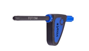 Vega Tools 4 mm TORX Flag Driver FDT20M - S2 Modified Steel - 01573