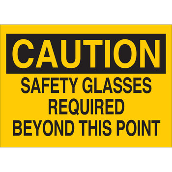 Picture of Brady B-120 Fiberglass Reinforced Polyester Rectangle Yellow English PPE Sign part number 74630 (Main product image)
