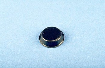 3M Bumpon SJ5012 Black Bumper/Spacer Pad - Cylindrical Shaped Bumper - 0.5 in Width - 0.14 in Height - 18438