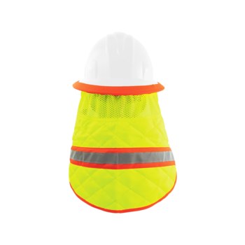 Global Glove Bullhead Safety Yellow Neck Shade/Shield - Outer Cap/Hat - GLO-CNS2