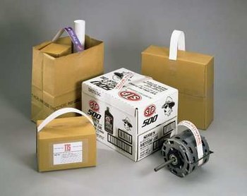 3M 8330 White Carry Handle - 1 3/8 in Width x 23 in Length - 7.7 mil Thick - 80986