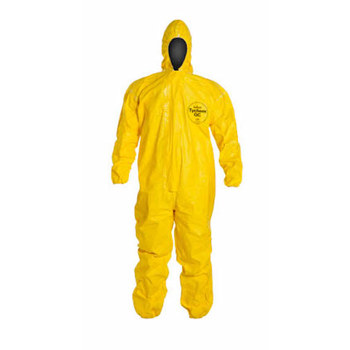Picture of Dupont Yellow 5XL Tychem 2000 Chemical-Resistant Coveralls (Main product image)