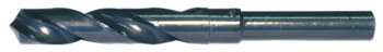 Cle-Line 1813 17/32 in Reduced Shank Drill - Radial 118° Point - 3.125 in Spiral Flute - Right Hand Cut - 6 in Overall Length - High-Speed Steel - 0.5 in Shank - C20734