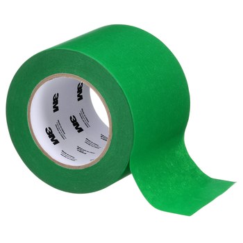 3M Green UV Resistant Masking Tape - 96 mm Width x 55 m Length