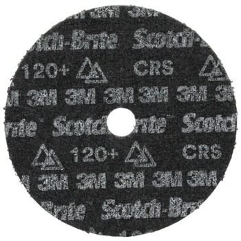 3M Scotch-Brite Non-Woven Precision Shaped Ceramic Surface Conditioning Disc - Center Hole Attachment - 7 in Diameter - 7/8 in Center Hole - 67239