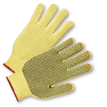 West Chester Cut-Resistant Gloves 35KD, Size Large, Yellow