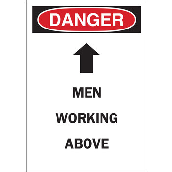 Picture of Brady B-120 Fiberglass Reinforced Polyester Rectangle White English Equipment Safety Sign part number 71118 (Main product image)