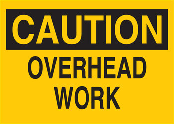 Picture of Brady B-120 Fiberglass Reinforced Polyester Rectangle Yellow English Equipment Safety Sign part number 122845 (Main product image)