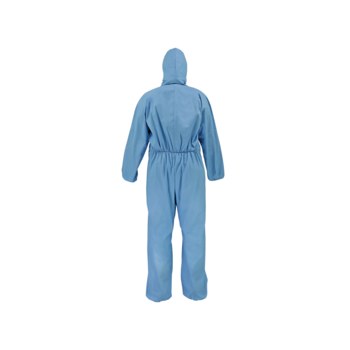 Global Glove Frog Wear Fire-Resistant Coveralls NW-COV80FR-L - Size Large - Blue - 29106