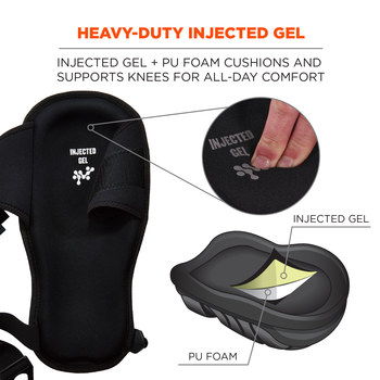Ergodyne Proflex Knee Pad 342 18442 - Black