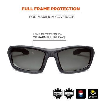 Ergodyne Skullerz Safety Glasses ODIN-TY 50530