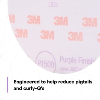 3M Hookit Hook & Loop Disc 30667 - Aluminum Oxide - 6 in - P1500 - Ultra Fine