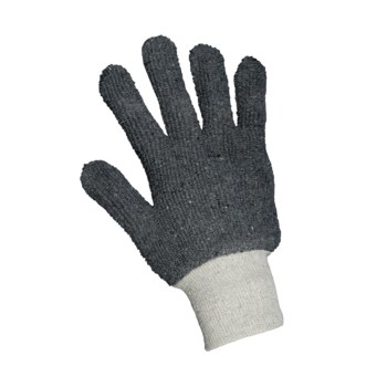 Global Glove Gray Large Terry Work Gloves - TG1350
