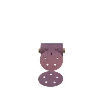 3M Cubitron II Stikit 732U 86839 PSA Disc Roll - 5 in - 120 - Precision Shaped Ceramic