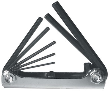 Picture of Williams 1 3/8 in, 1 1/2 in, 1 5/8 in, 1 3/4 in, 2 in, 2 1/4 in, 2 1/2 in Hex Key Set JHWMWS-47 (Main product image)