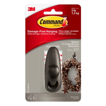 Picture of 3M Command Bronze Classic Hook part number (Main product image)