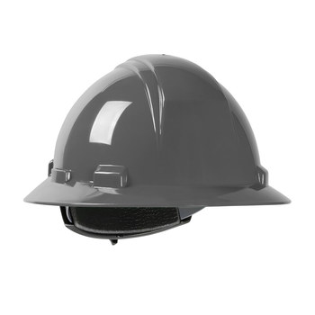 Picture of PIP Dynamic Kilimanjaro 280-HP641R Dark Gray High Density Polyethylene Full Brim Hard Hat (Main product image)
