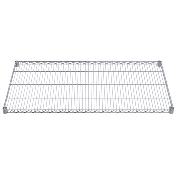 Akro-Mils Wire Shelving Unit, 6 Shelves, 24 AkroBins Plastic Storage Bins