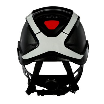 3M SecureFit Safety Helmet X5012VX-ANSI Black-Vented-Reflective