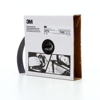 3M 314D Shop Roll 19776 - 1 in x 20 yd - Aluminum Oxide - P400 - Extra Fine